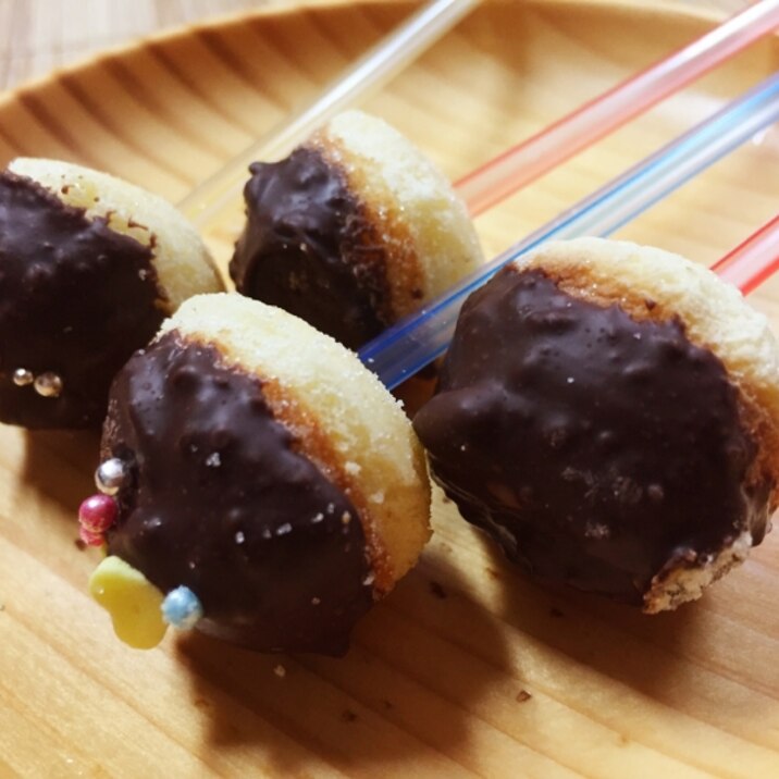 ひと口サイズの鈴カステラチョコ レシピ 作り方 By たかまさ 楽天レシピ ひと口サイズの鈴カステラチョコ レシピ 作り方 By たかまさ 楽天レシピ
